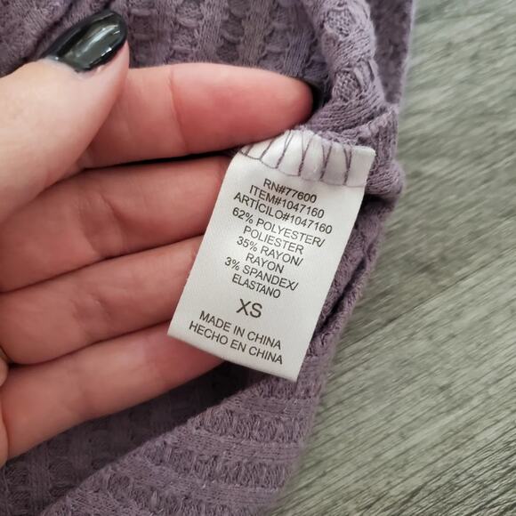 Chaser Lilac Waffle Knit - Picture 5 of 5